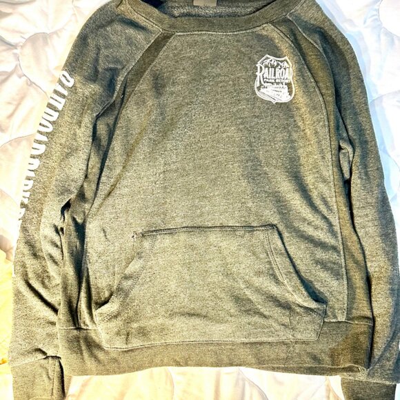 Dunsmuir Railroad Sweatshirt Size S - Picture 1 of 5